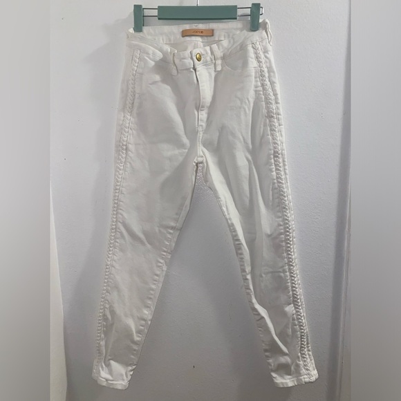 JOES JEANS The Charlie High Rise Skinny Jeans Ankle White Stretch Size 27x28 USA - Picture 1 of 5